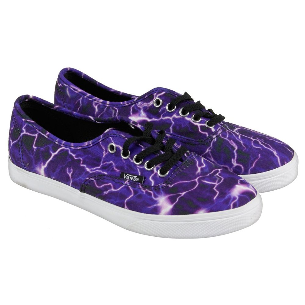 VANS Off The Wall "Lighting Bolt" Lo Pro Digi Skate Shoes, Sz Wo 8.5/Men 7, Used